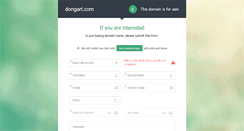 Desktop Screenshot of dongart.com